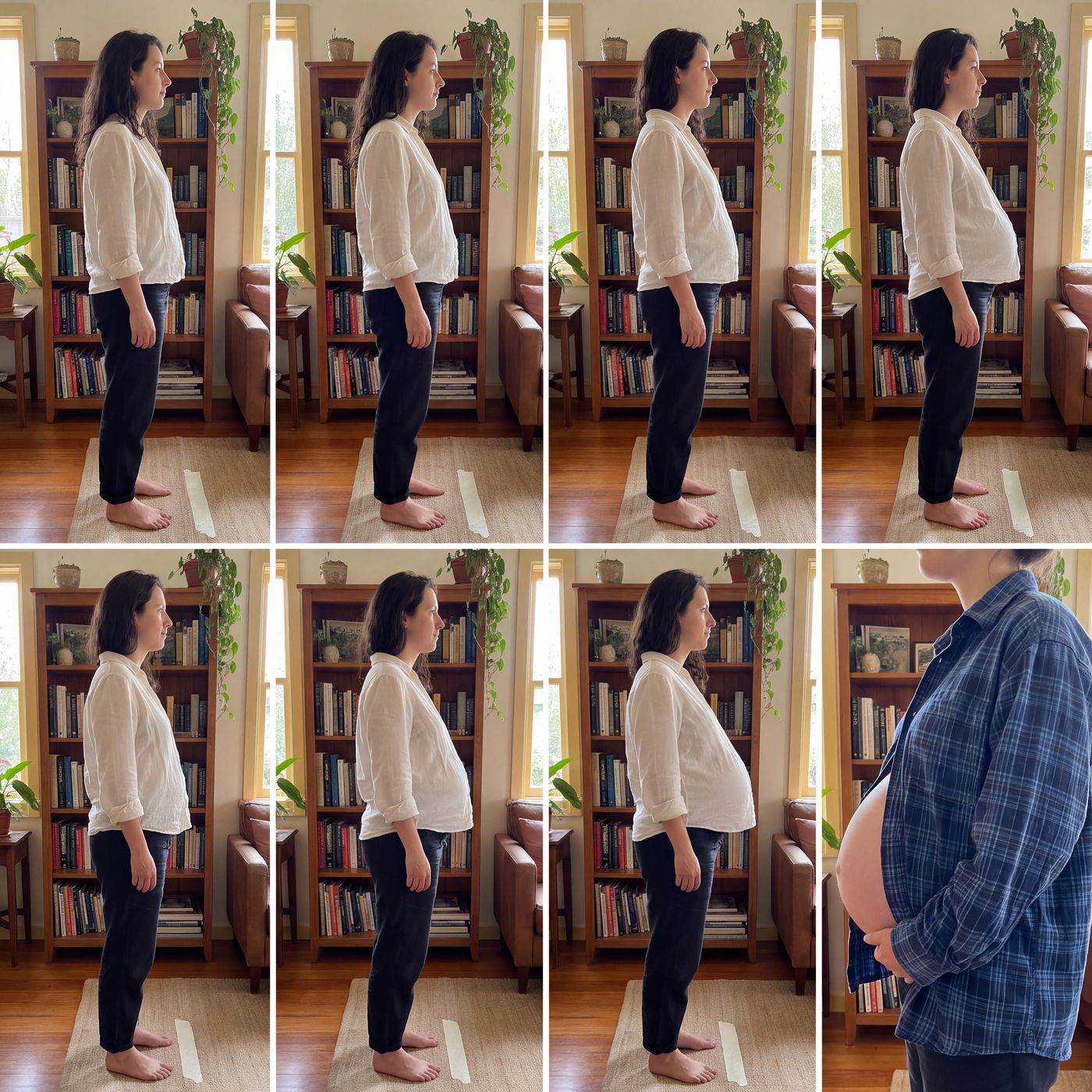 A barriga crescendo