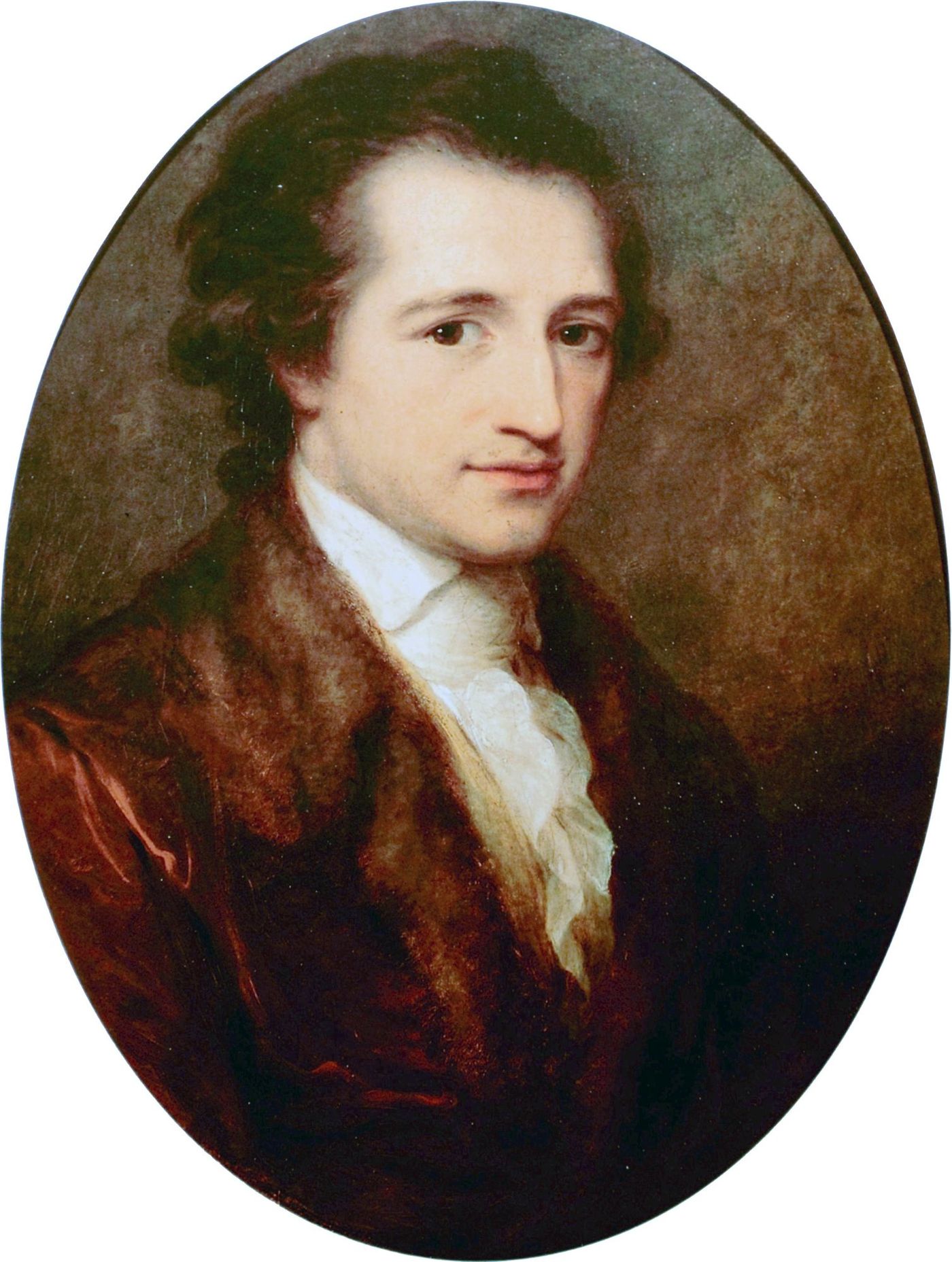 Goethe painted by Angelika Kauffmann, 1787